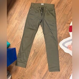 Naked and Famous Selvedge Chino Khaki 31 Weird Guy